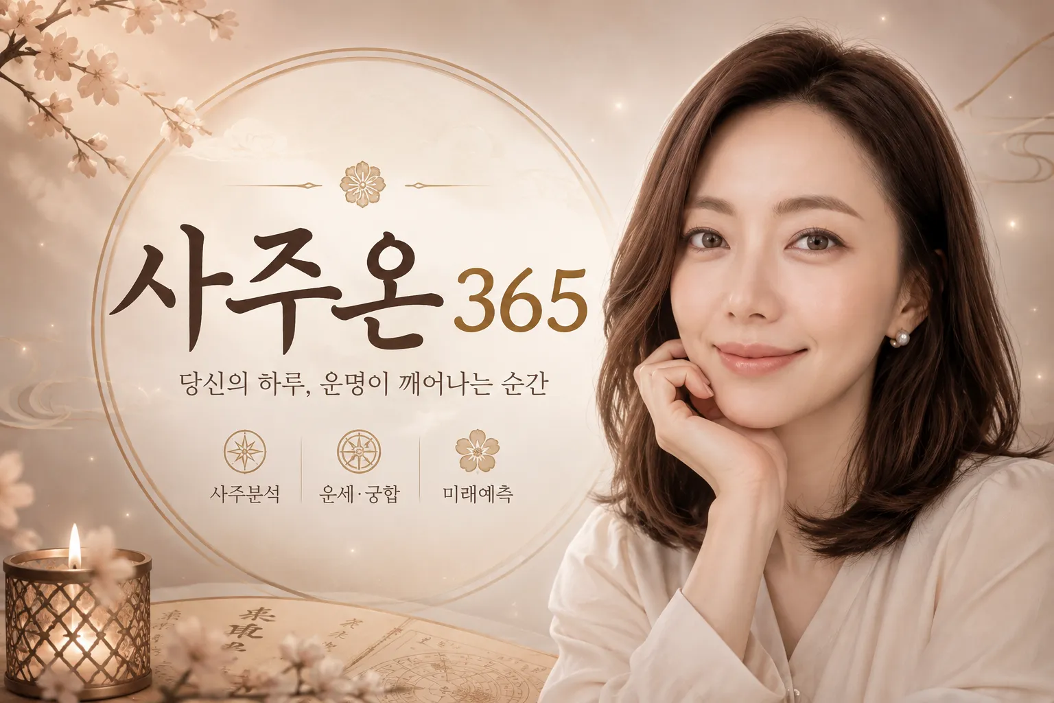 사주온365 — 당신의 하루, 운명이 깨어나는 순간